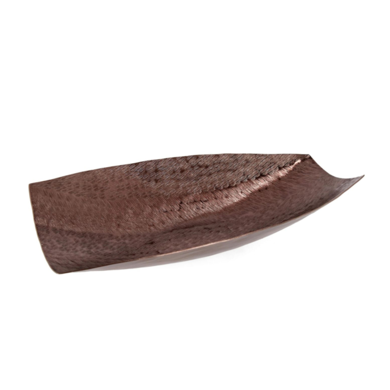 BANDEJA DECORATIVO CLAMP BRONCE 44,5X24