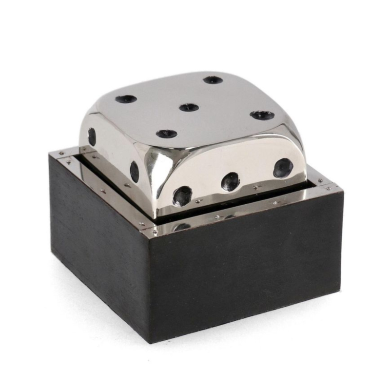 DECORAZIONE DADO FORTUNE AR NE 10,5X10,5