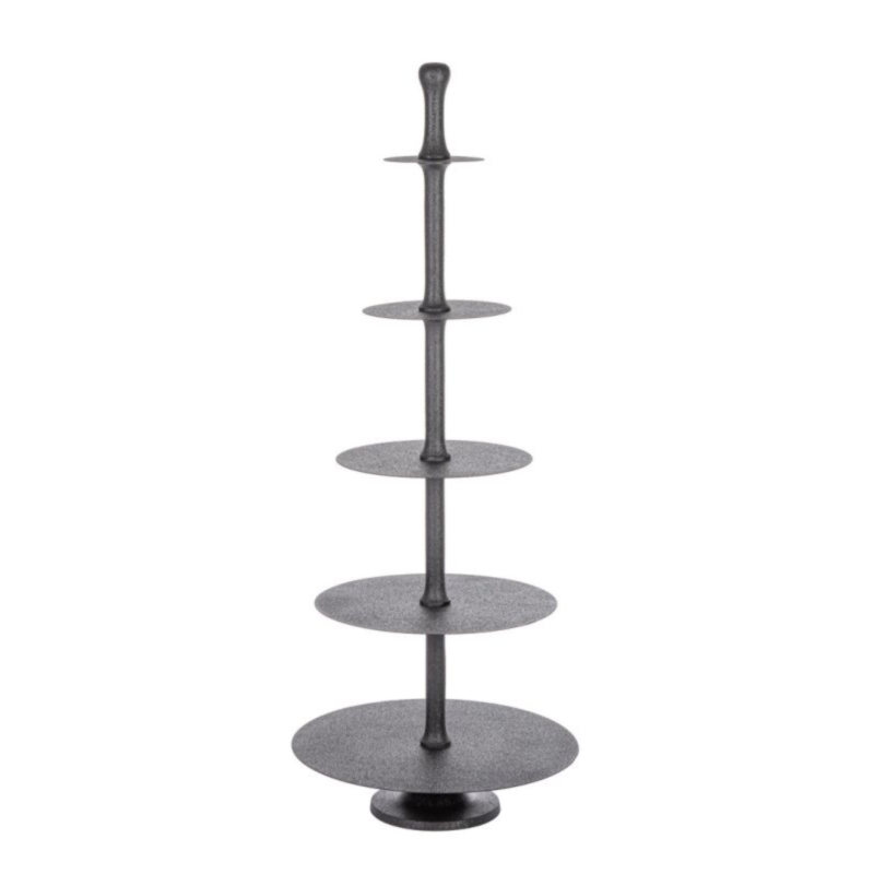 ALZATA 5P DECORATIVA RIDHI NERO H159