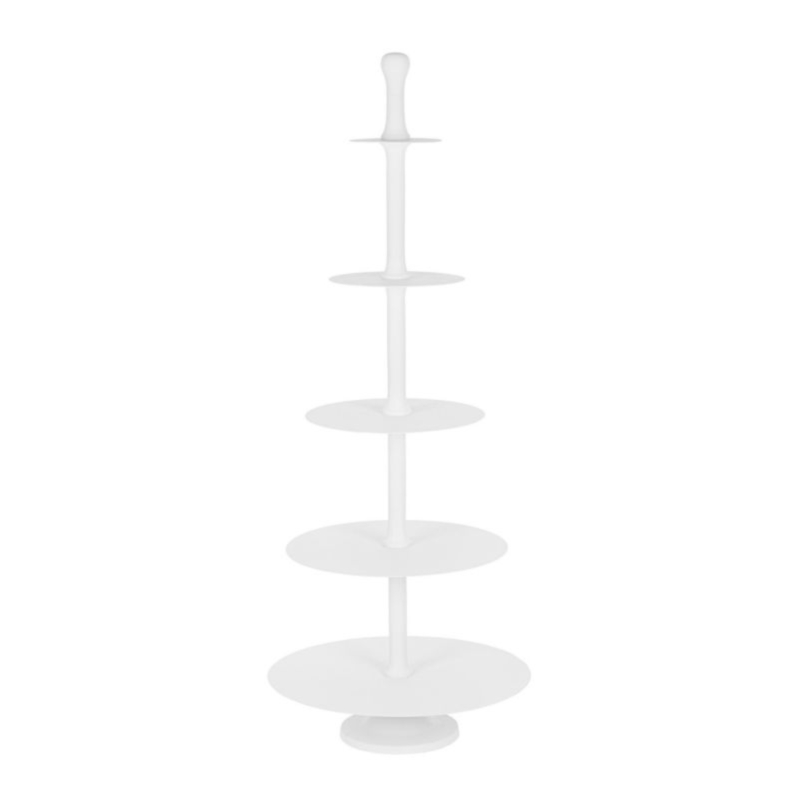 ELEVADOR 5P DECORATIVO RIDHI BLANCO H159