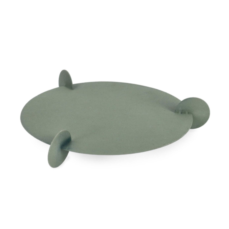 VASSOIO DECORATIVO RIDHI VERDE D28