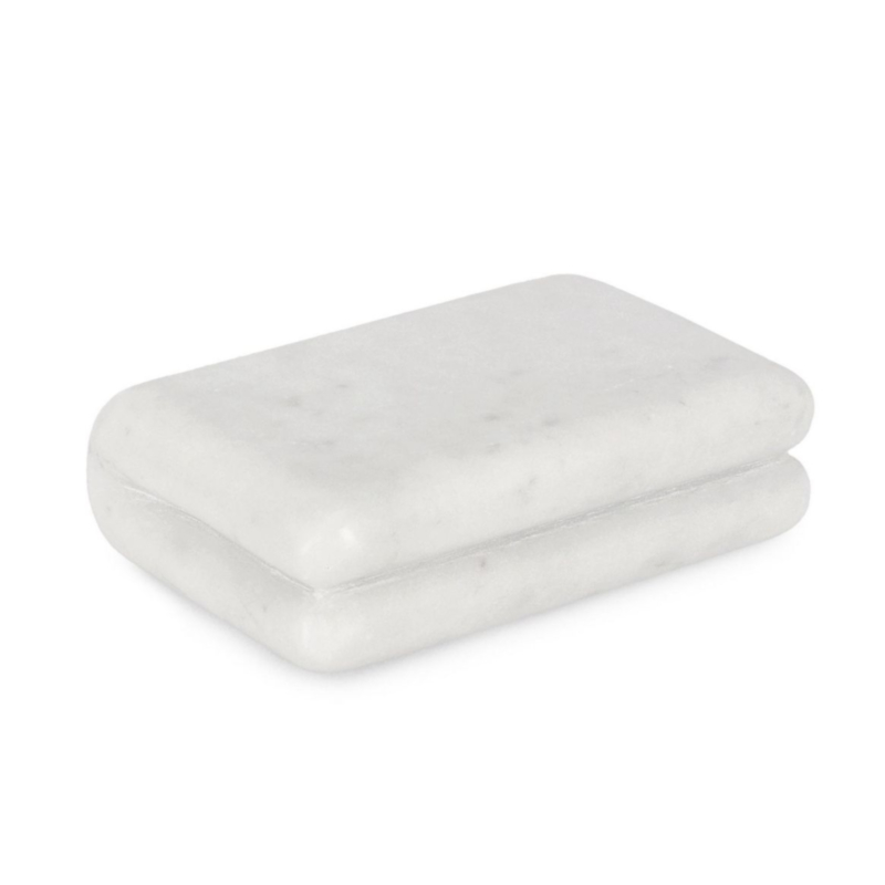 KANDY WH MARBLE DECORATION 18X12,5