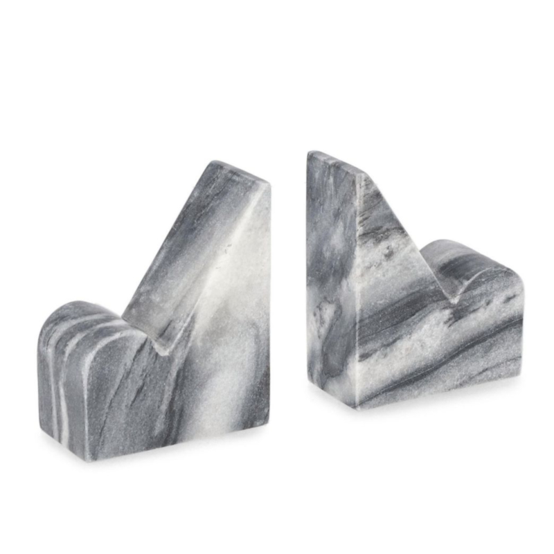SET2 DECORAZIONE KANDY MARMO GRIGIO H12