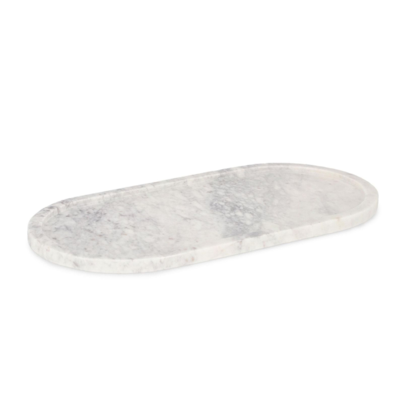 PIATTO DECORATIVO KANDY OVALE BIAN 40x20