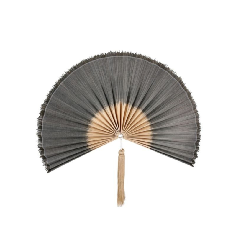 NANKA BL-BEIGE DECORATIVE FAN 43X89