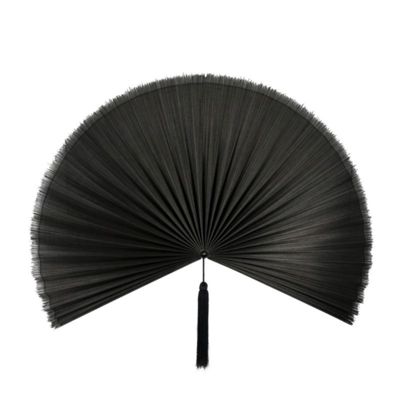 NANKA BLACK DECORATIVE FAN 60X123
