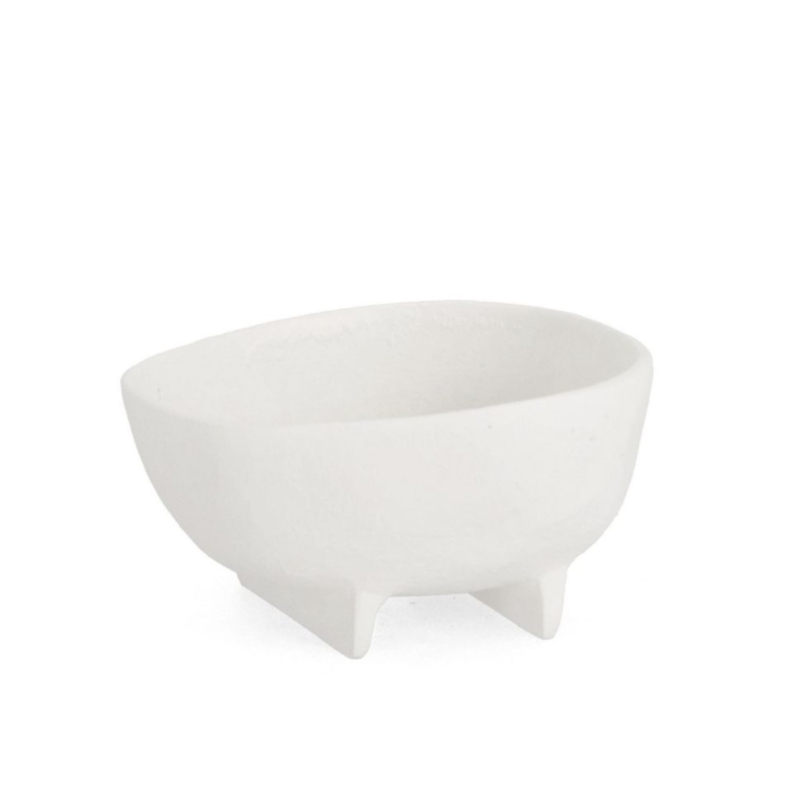 BOL DECORATIVA HISAR BLANCO H8,5