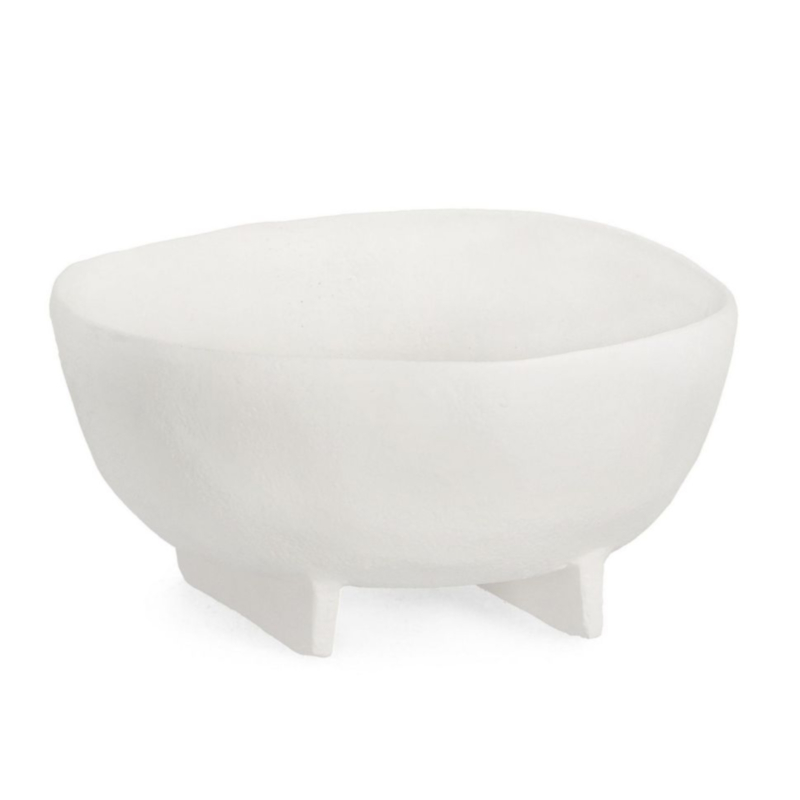 CIOTOLA DECORATIVA HISAR BIANCO H10