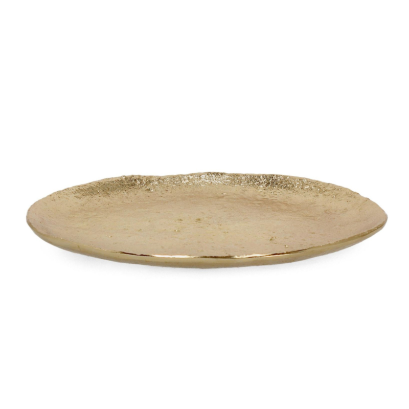 VASSOIO DECORATIVO INDHUR TO ORO D28