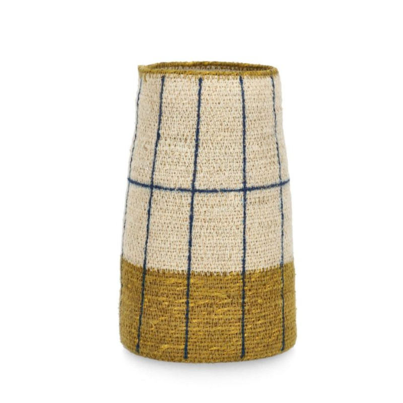 P.VASO DECORATIVO GIANG NATUR SENAPE D11