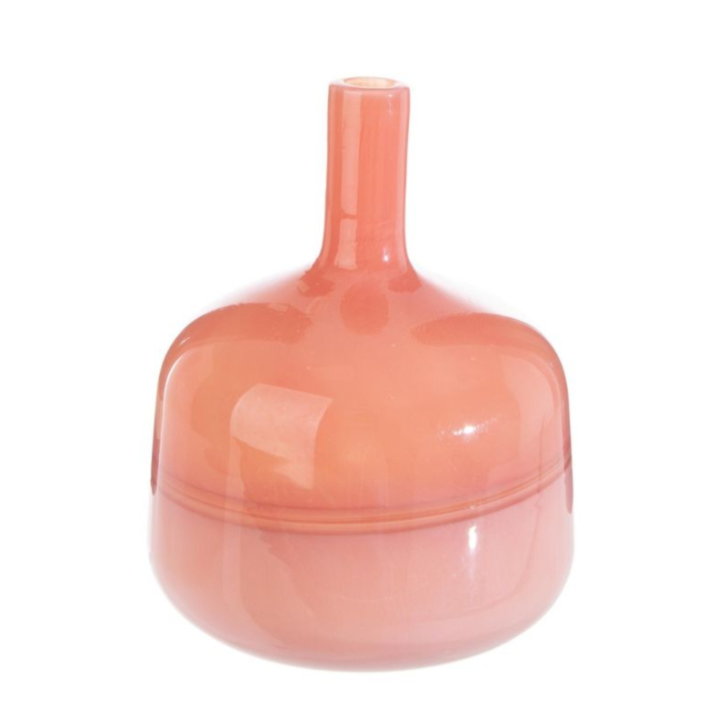 BOTTIGLIA DECORATIVA SAGITTA VT ROSA H24