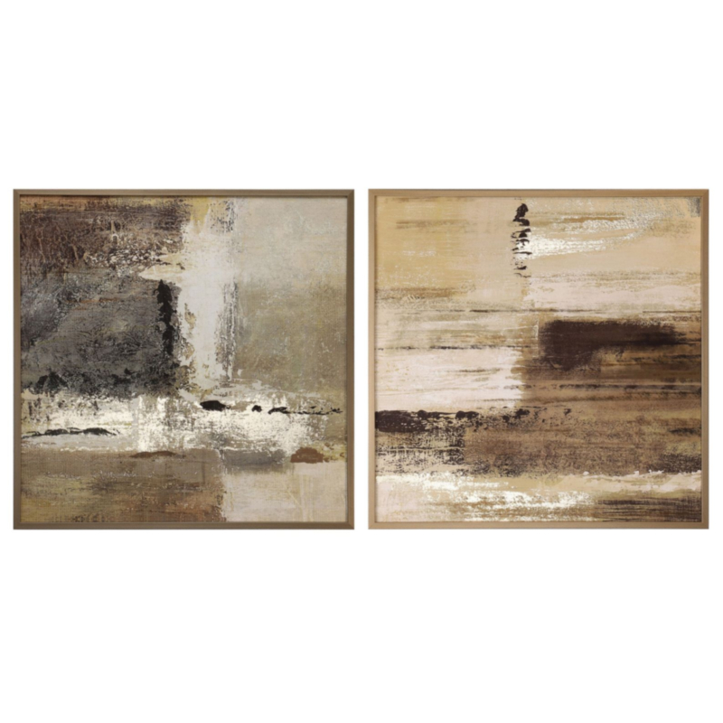 2ER SET BILDER M-R GALLERY 60X60