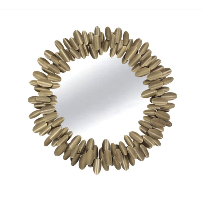 MIRAT GOLD MIRROR W-FRAME D85
