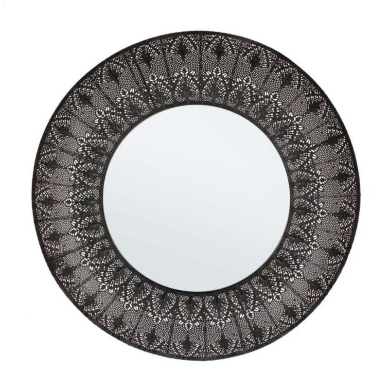 SPECCHIO C-C LARJAM NERO D70