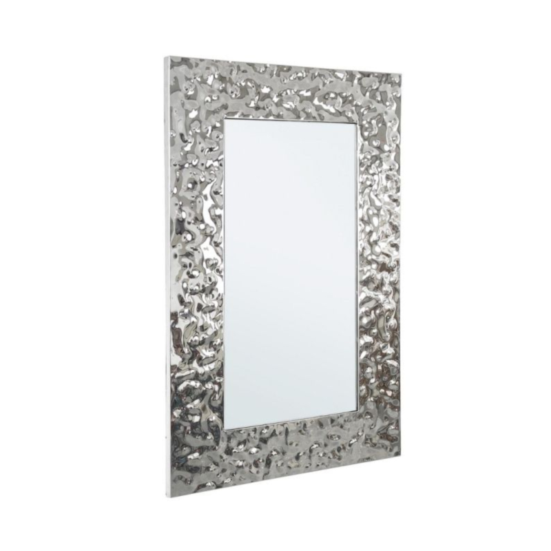 SPECCHIO C-C HIRST ARGENTO LUCIDO 70X110