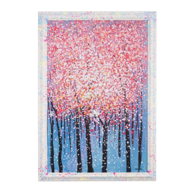SPOTTY PAINTING W-FRAME 008 100X150
