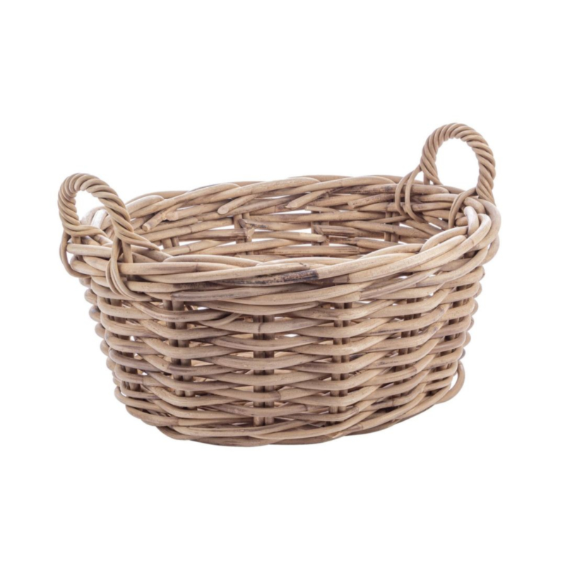 CESTA 2M MALANG OVALE GRIGIO