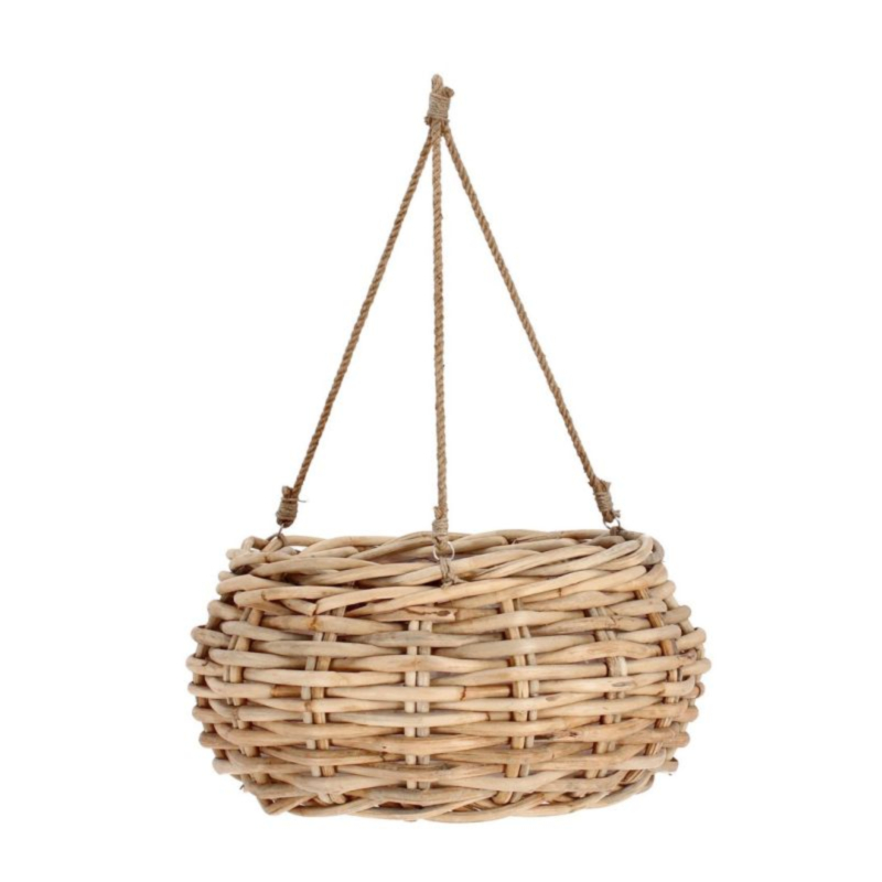 CESTA COLG. YULIA NATURAL D60X30H