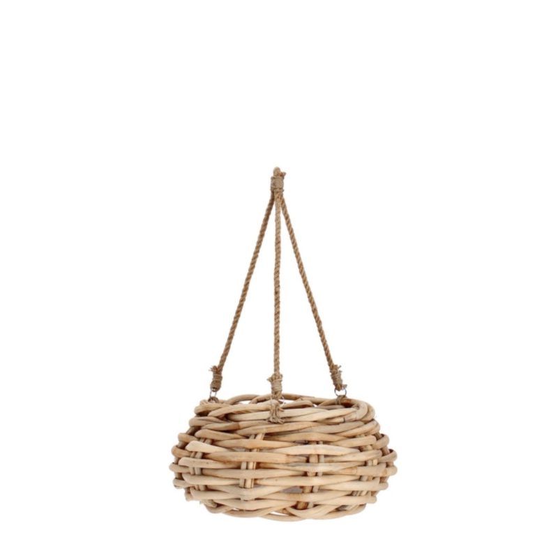 YULIA SUSP.NATURAL BASKET D40X20H