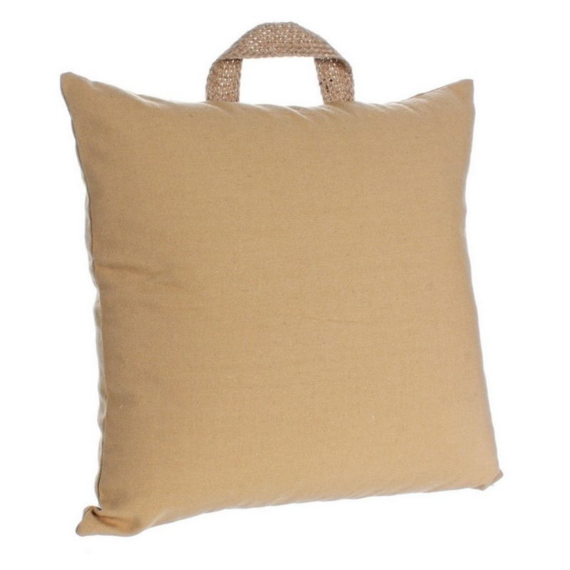 COUSSIN EMOTION MOUTARDE 45X45