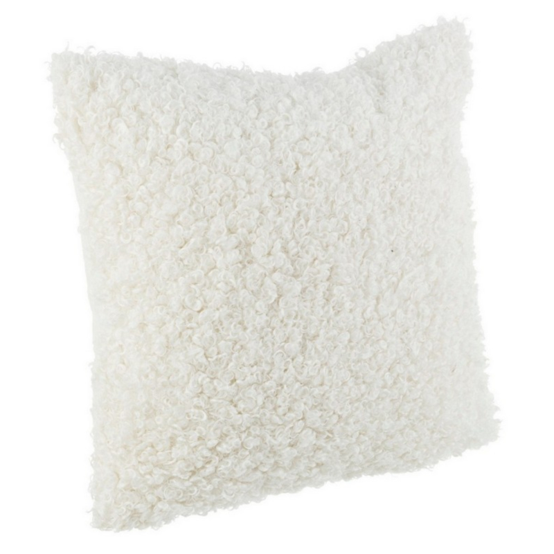 COUSSIN CURLY BLANC 45X5