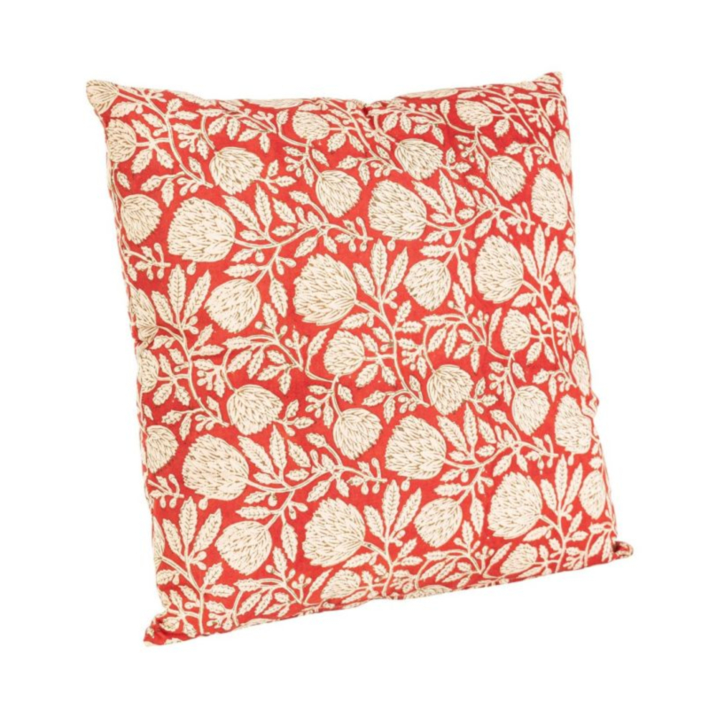 COJÍN LORIENT ROJO C-FLOR 45X45
