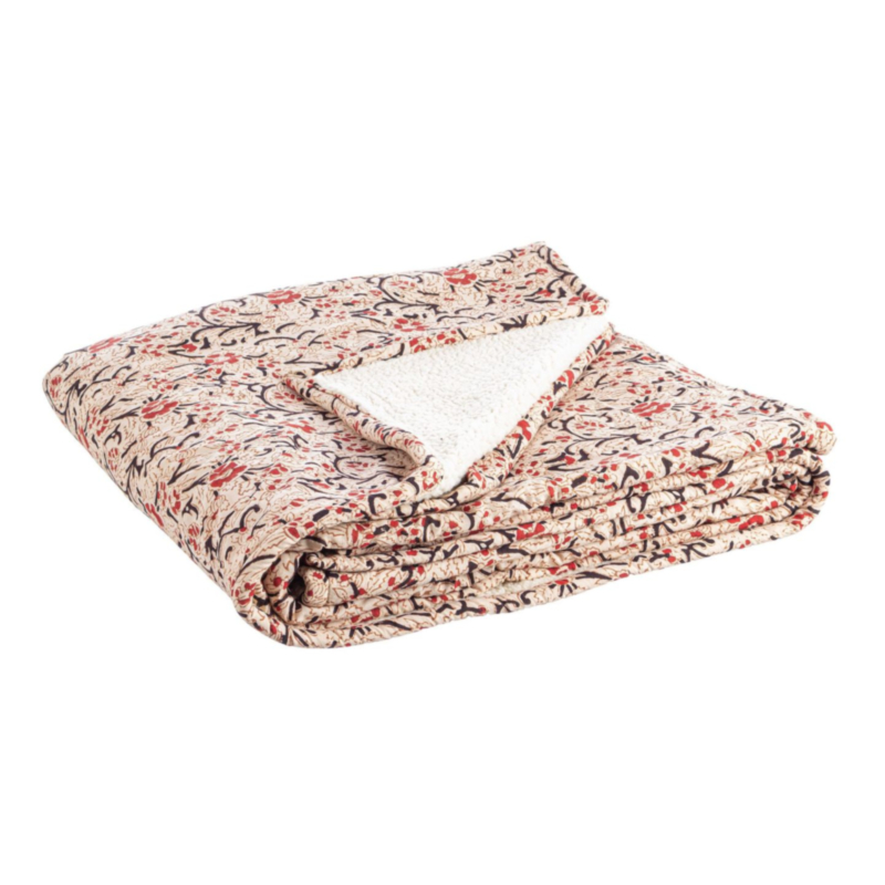 MANTA LORIENT MARFIL C-FLOR PEQ 130X180