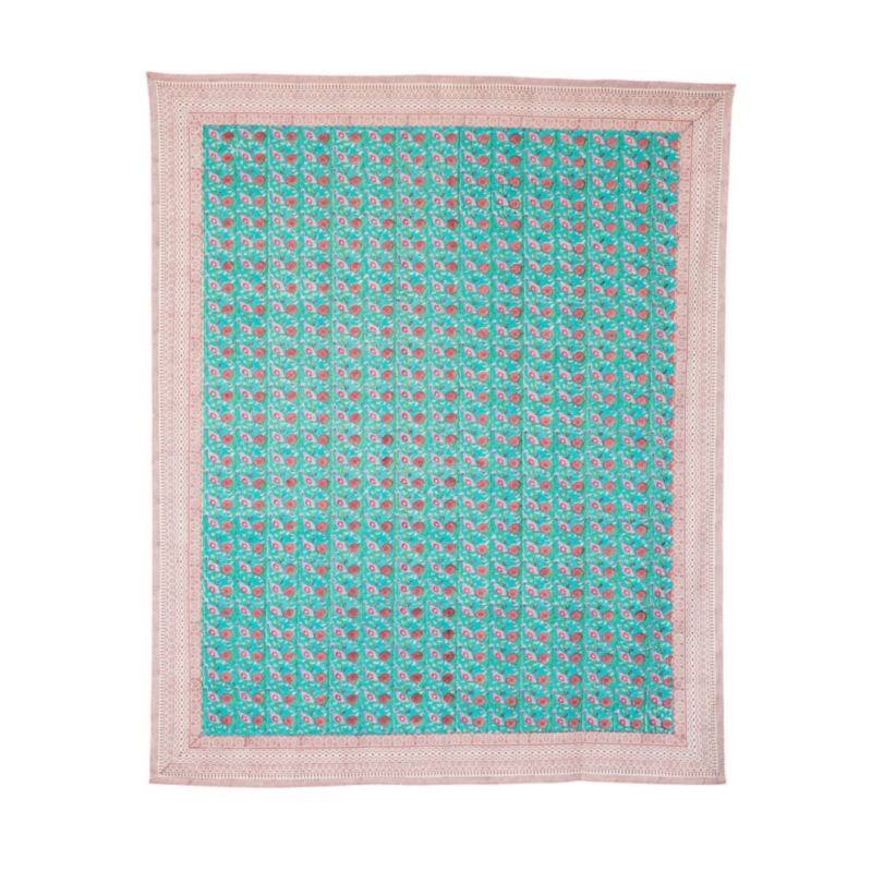 CUBIERTA EMELIE TURQUESA 220X260