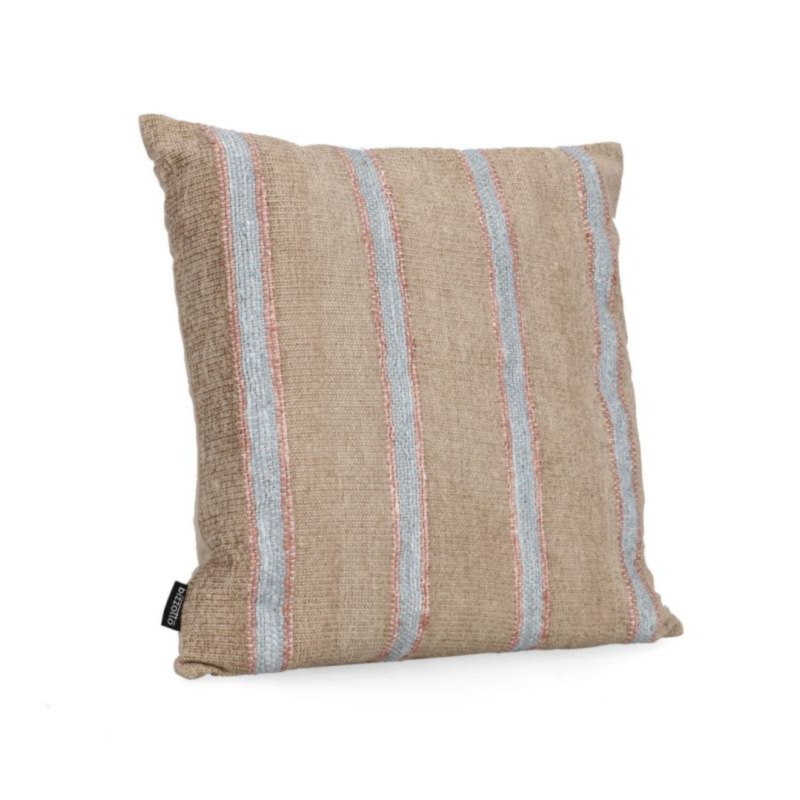 CUSCINO JAWLA NATURALE BLU 50X50