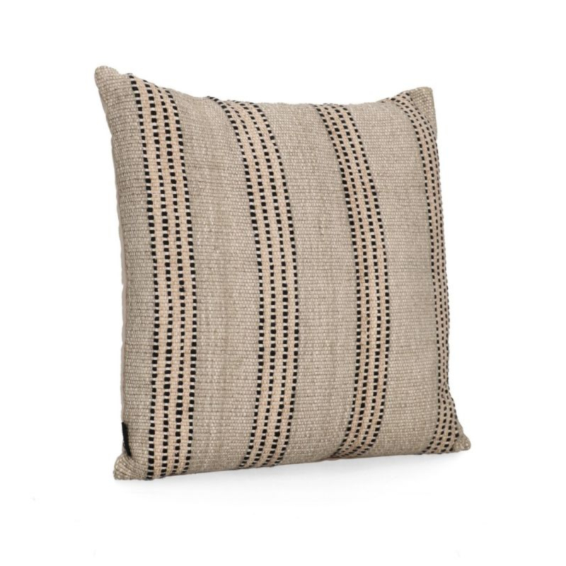 DANTRA BLACK NATURAL CUSHION 50X50