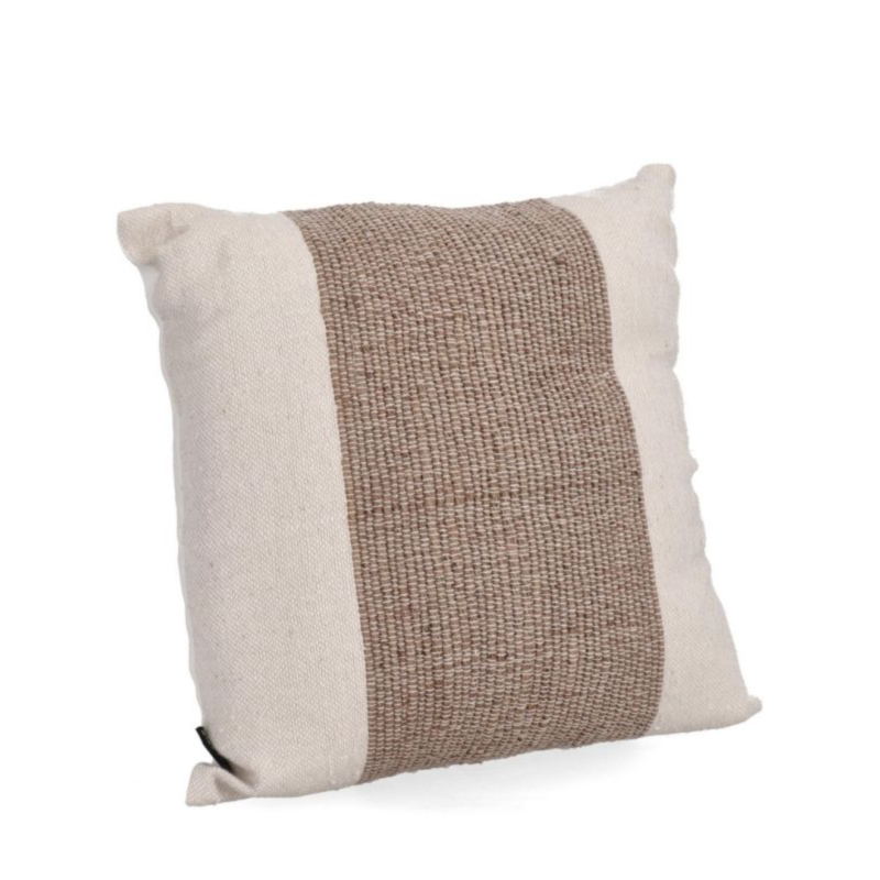 MANPUR CREAM NATURAL CUSHION 45X45
