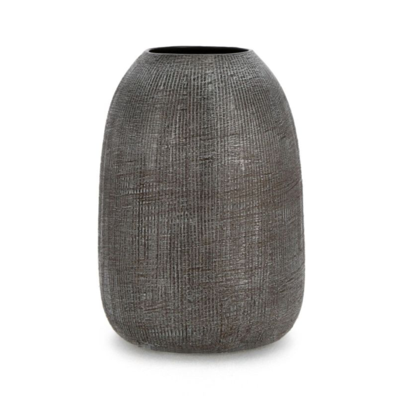 VASO PAPYRUS GRIGIO SCURO H25,3
