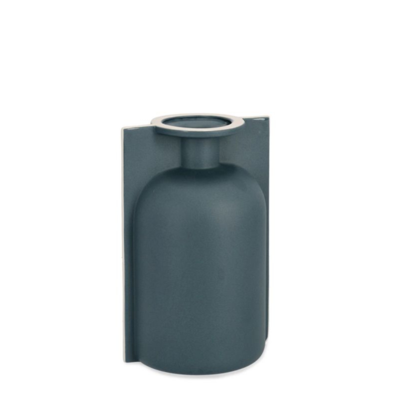 BOTTIGLIA DECORATIVA IZUMO BLU H25