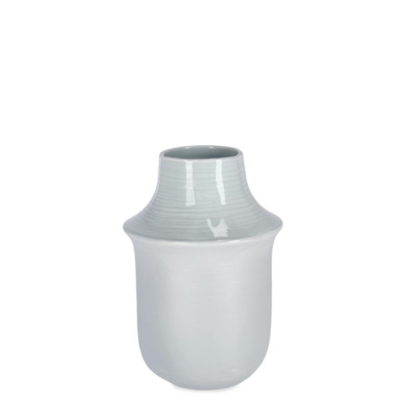 ISAO L.BLUE VASE H26