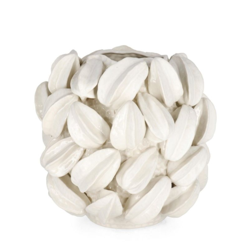 VASO CARAMBOLA BIANCO H32