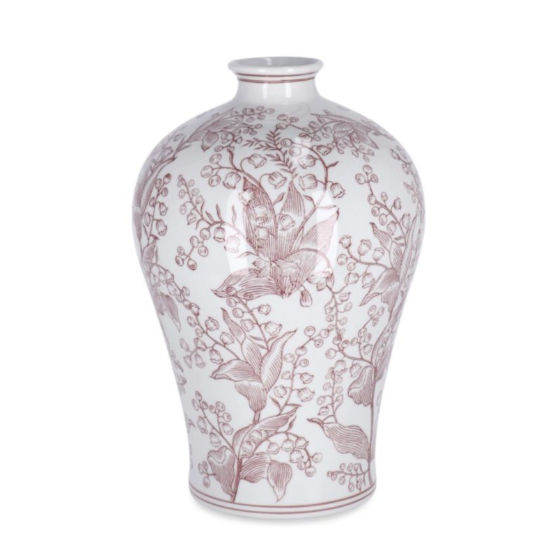 VASO CAI SVAS ROSSO BIANCO H32