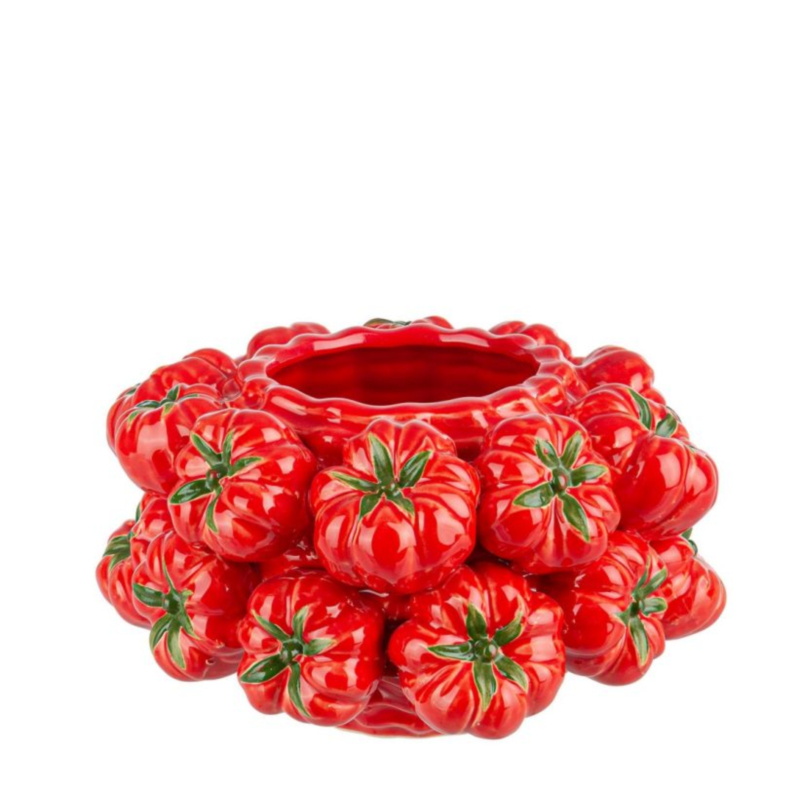 VASO GAZPACHO ROSSO TONDO D26