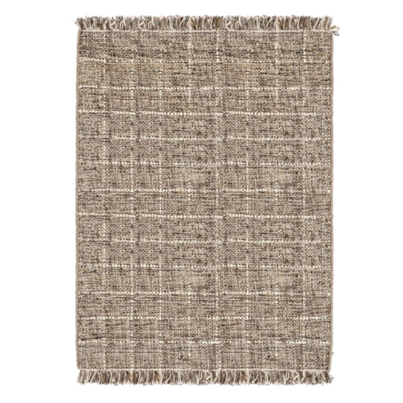 ALFOMBRA SENURI MARRÓN  160X230