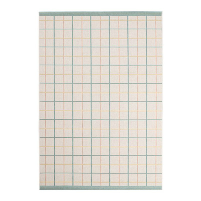 TAPPETO NOUR VERDE BLU GIALLO 200X290