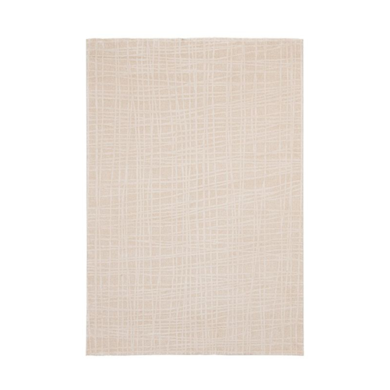 ALFOMBRA TANIA BEIGE CLARO CREMA 160X230