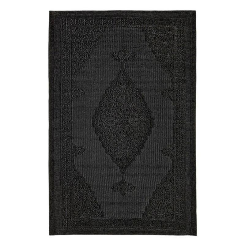 ALFOMBRA DELBAR NEGRO 150X210