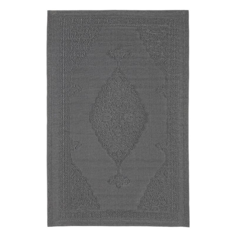 ALFOMBRA DELBAR GRIS 150X210