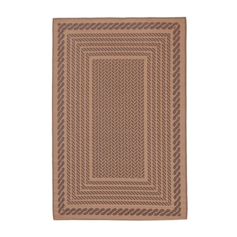 TAPPETO MARRONE 180X270 - KASHAN