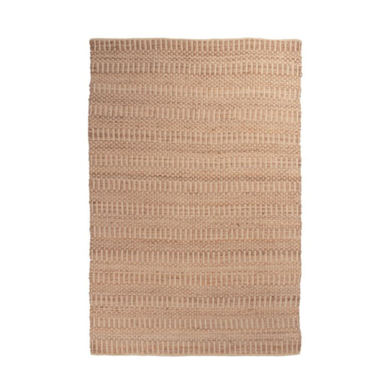 ALFOMBRA RUANDA INCRUST. NATURAL 160X230