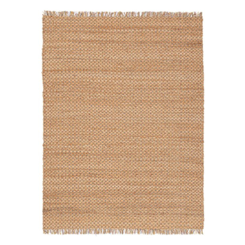 ALFOMBRA RUANDA MARRÓN Y COLORES 200X300