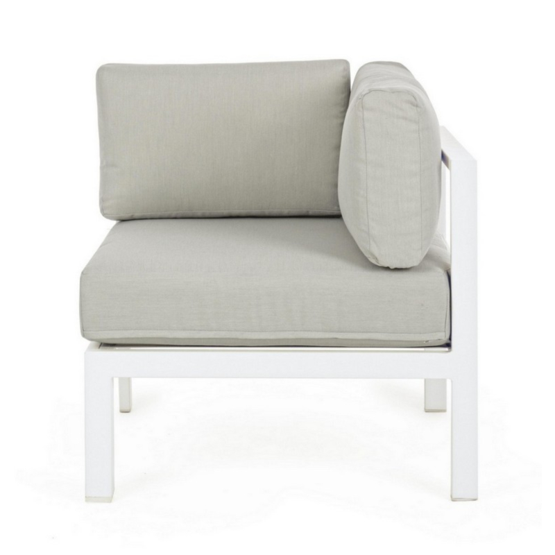 FAUTEUIL D'ANGLE MARINEL BLANC YK11