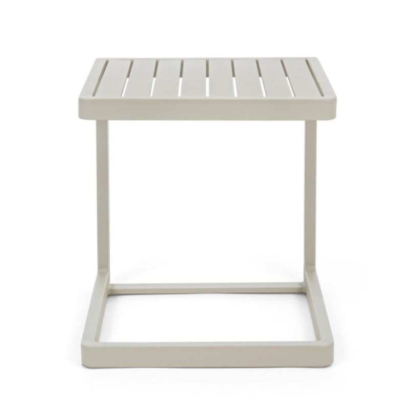 TAVOLINO IN ALLUMINIO 40X40 - KONNOR RASTIN