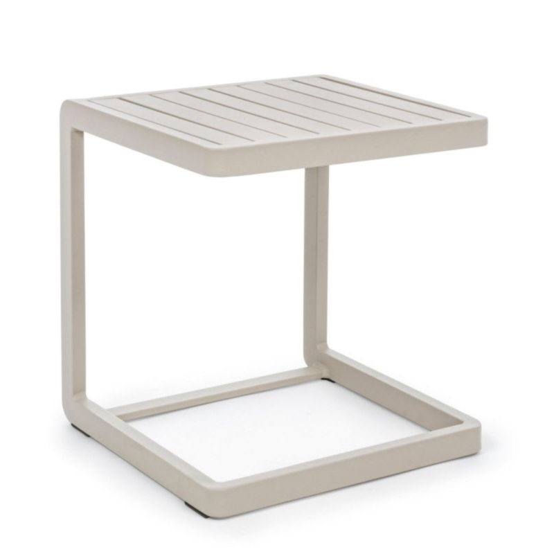 TAVOLINO IN ALLUMINIO 40X40 - KONNOR RASTIN