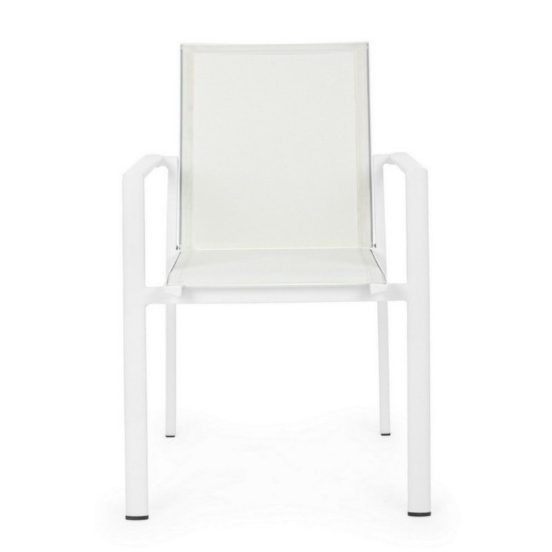KONNOR WHITE CX21 CHAIR W-ARMRESTS