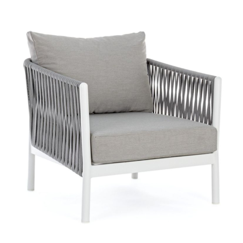 SILLÓN C-COJ FLORENCIA BLANCO WG20
